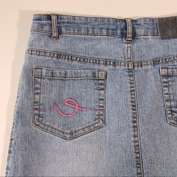 Zoey Beth Vintage Stretchy Mini Skirt - Picture 5 of 11